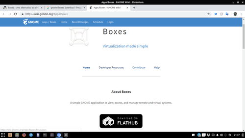 Linux: Boxes : uma alternativa ao Virtualbox?