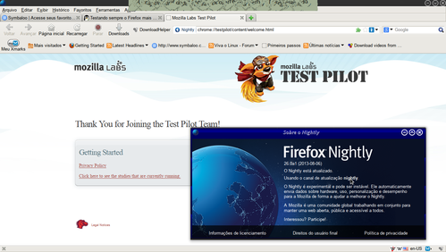 Linux: Testando sempre o Firefox mais recente