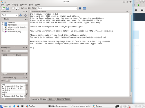 Linux: Como instalar o OCTAVE no Slackware64 14.2