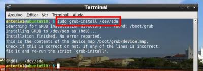 Linux: Removendo o grub 2 do ubuntu kermici koala e gozando a vida...