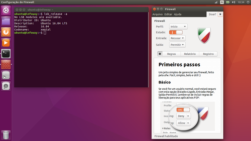 Linux: GUFW não abre no Ubuntu-16.04-LTS [RESOLVIDO]