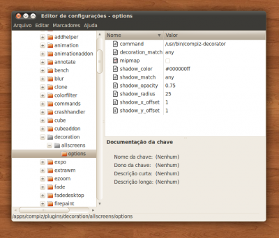 Linux: Aumentar as sombras das janelas no Compiz (Gnome 2/GTK 2)