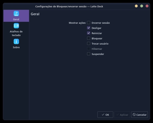 Linux: Desligando ou reiniciando o KDE rapidinho