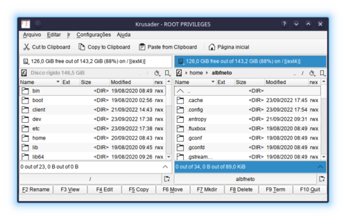 Linux: Configurando ou Consertando sudo Gráfico, em Linux com KDE.