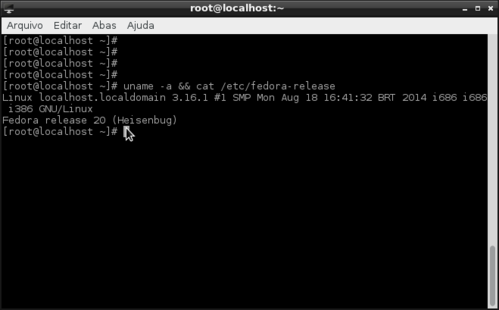 Linux: Compilando kernel 3.16.1 no Fedora 20