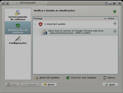 Linux: Instalador universal de pacotes PackageKit e suas GUIs em qualquer Distro, inclusive no Sabayon.