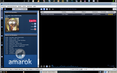 Linux: Ouvindo sua rádio Last.FM no Amarok