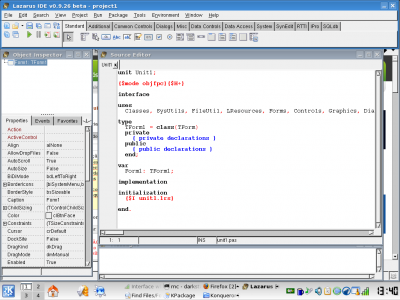 Linux: Lazarus o Delphi do Linux