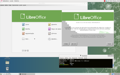 Linux: LibreOffice 4.x - Instalação no Debian Wheezy pelo repositório