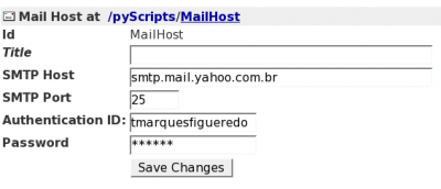Linux: Enviar email por script Python no Zope