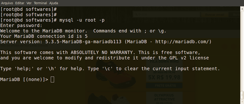 Linux: Instalando MariaDB no CentOS 5.7 