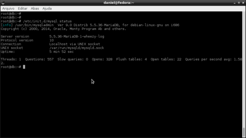 Linux: MariaDB no Debian 7