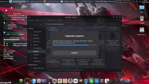 Linux: Dotando o Thunar das opcoes Copiar para e Mover para no menu de contexto
