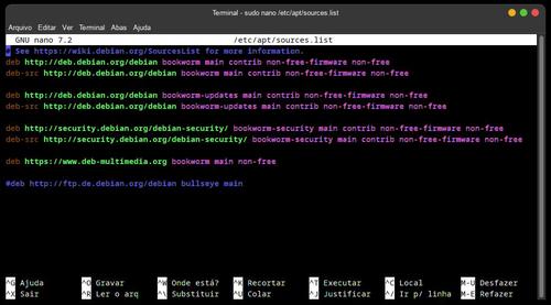 Linux: Como colocar o repositrio multimdia no Debian 12