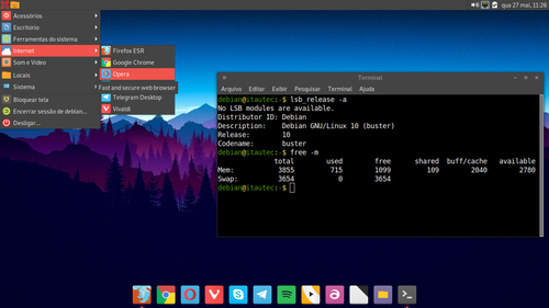 Linux: Instalando o navegador Opera no Debian 10 Buster