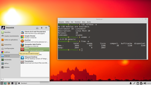 Linux: Instalando navegador Opera no Linux Mint 20