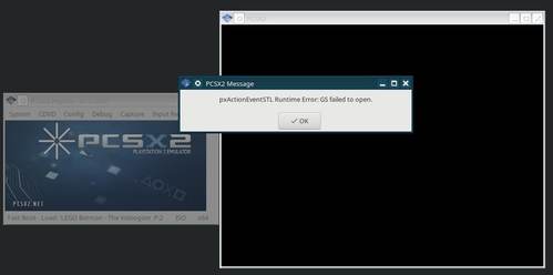 Linux: PCSX2: GS Failed to open [Resolvido]