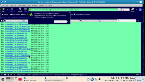 Linux: Navegador/Suite SeaMonkey em toda e qualquer Distro