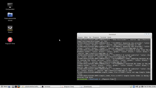Linux: Popcorn Time no LMDE (Debian) sem PPA