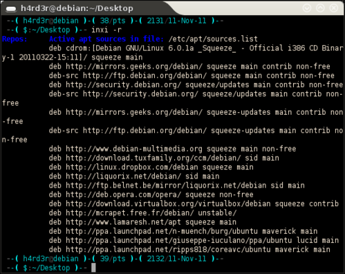 Linux: Obtendo informações do sistema com o script INXI