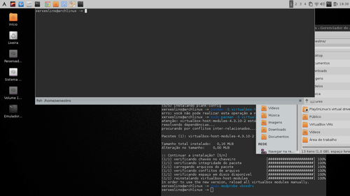 Linux: Terminal Drop Down nativo Xfce