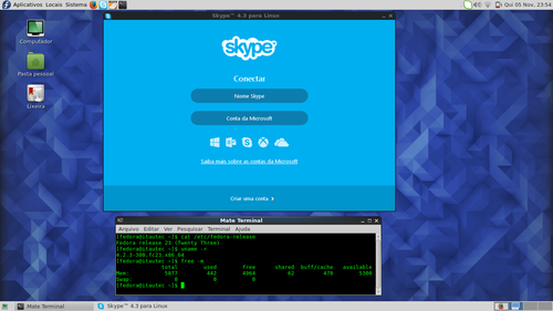 Linux: Instalando Skype no Fedora 23