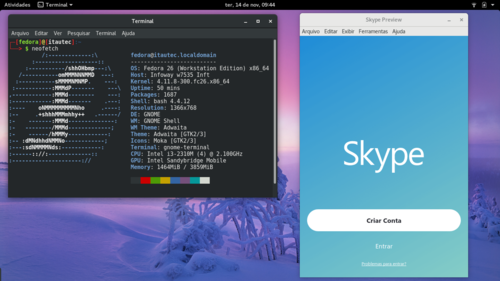 Linux: Instalando Skype Preview no Fedora