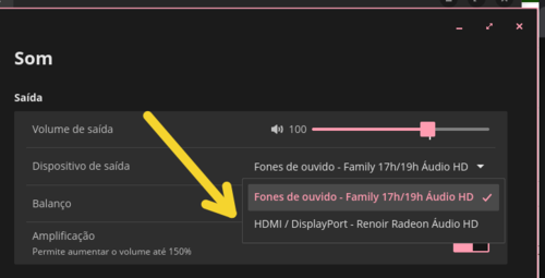 Linux: Contorno para BUG de som no COSMIC Desktop