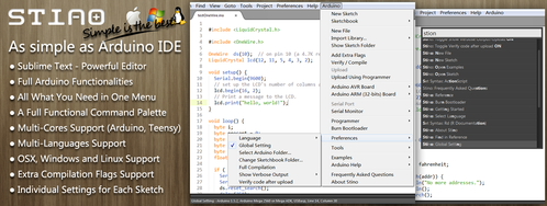Linux: Stino - Transformando o Sublime Text em Arduino IDE