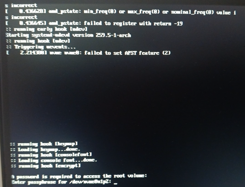 Linux: Limpando avisos ap�s Systemd-boot