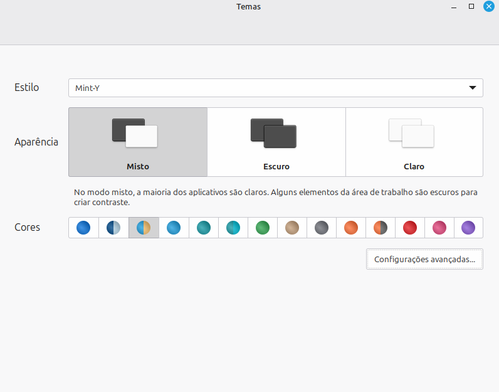 Linux: Op��es secretas em tema do Cinnamon