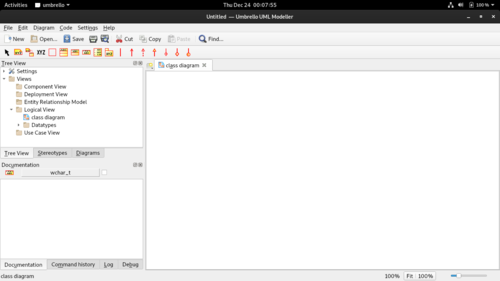Linux: Como instalar o UMBRELLO no Debian 10 - buster, alternativa ao ASTAH
