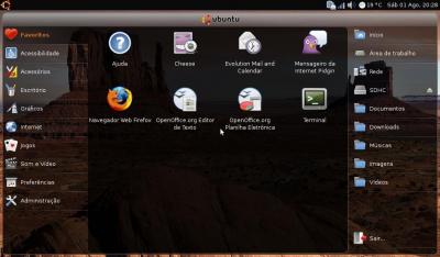 Linux: Enxergando seu wallpaper no UNR (Ubuntu Netbook Remix)
