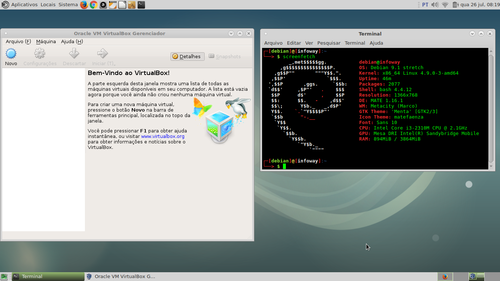 Linux: Instalando VirtualBox no Debian 9 Stretch