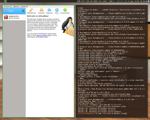 Linux: VirtualBox no Devuan pelo site oficial