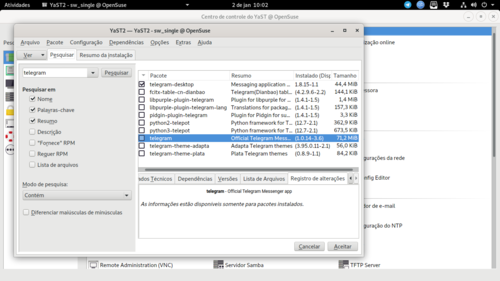 Linux: Instalando Telegram a partir do arquivo tar.xz