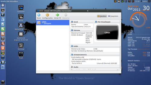 Linux: Instalando VirtualBox 4.1 no Ubuntu 11.10