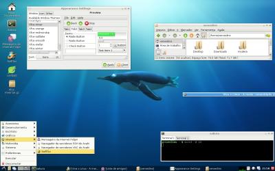 Linux: Meu tema GTK inspirado no Win7