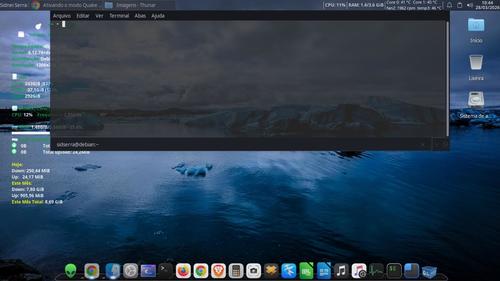 Linux: Ativando o modo Quake no XFCE4-Terminal