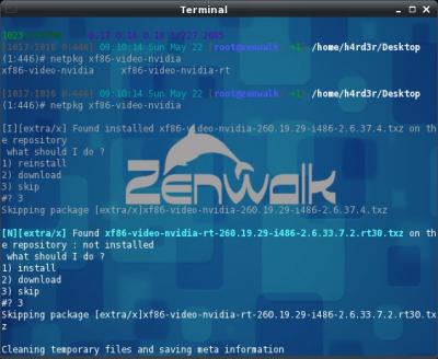 Linux: Driver Nvidia no Zenwalk 7.0