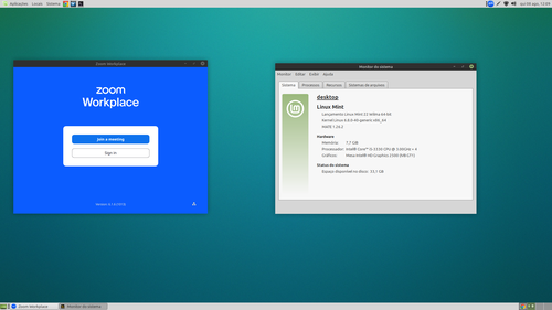 Linux: ## Instalando Zoom no Linux Mint 22