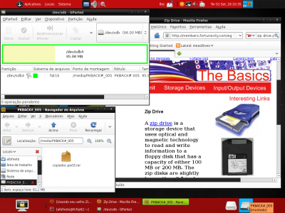 Linux: Usando seu velho Zip Drive em Linux.