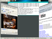 XFWM Metisse rodando dentro do Gnome