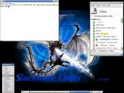 Fluxbox Meu Slackware 10.2 com FluxBox.Ainda esta muito simples mas estou turbinando-o aos poucos.
