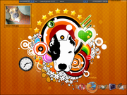Fluxbox Slackware 11/Fluxbox +aDesklets