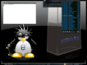 Fluxbox Desktop do Servi&ccedil;o -  Slackware