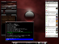 Enlightenment Ubuntu 7.10 + E17 Black Theme