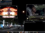 Enlightenment Slackware 12.2 + E17 + AdvMAME + Mplayer + xterm + XMMS