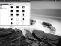 Fluxbox On Black & White