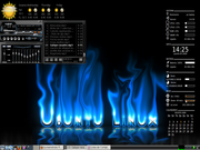 Fluxbox Minha 1&ordf; screen aqui no site